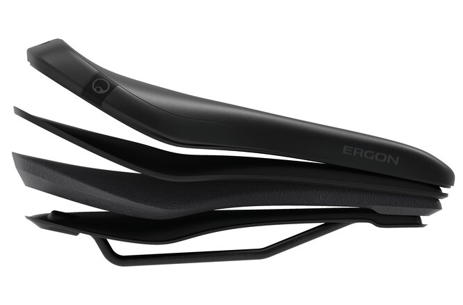 Ergon Sattel SM E-Mountain Core Prime Women M/L 12-16 cm ohne Öffnung stealth