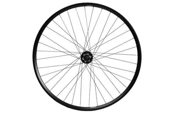 No Name Laufrad vorne 26" 559x19 Deore HBM525ABL 100mm 6-Loch QR schwarz