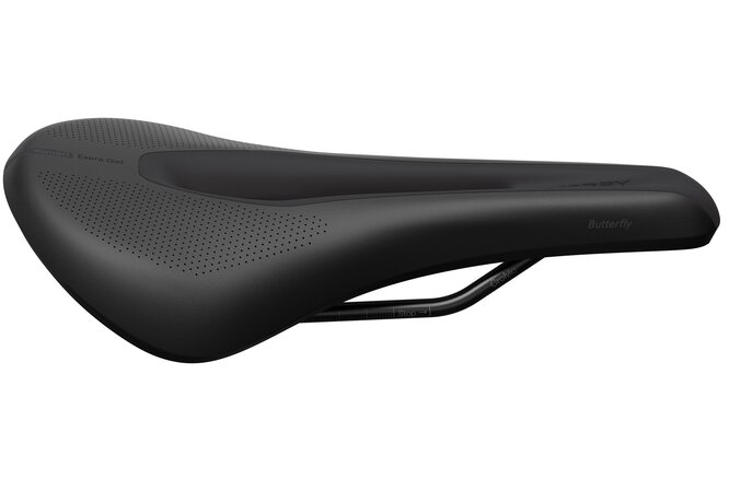 Terry Sattel Butterfly Exera Gel Max Lady mit Öffnung black