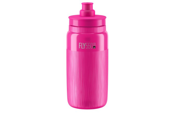 Elite Bidon Fly Tex 550 ml clear pink