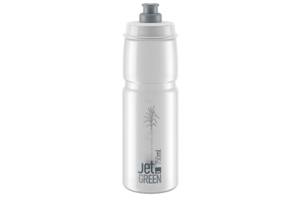 Elite Bidon Jet Green 750 ml transparent