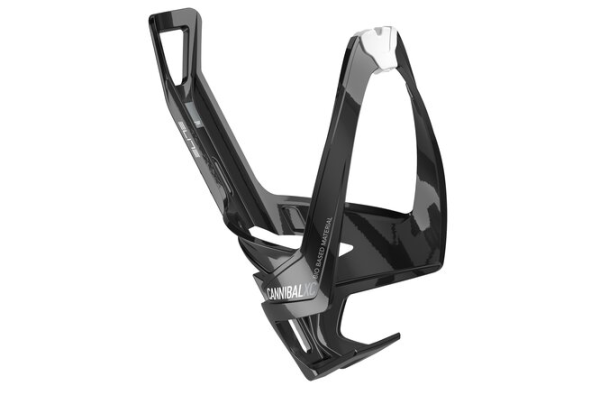 Elite Bidonhalter Cannibal XC glossy Bio Based schwarz-weiss