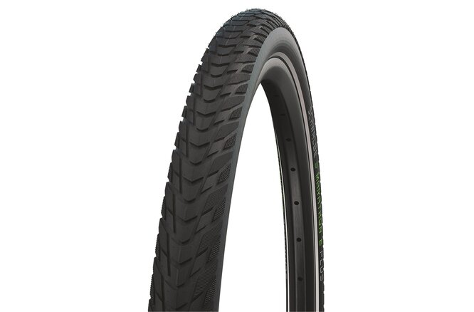 Schwalbe Pneu Marathon E-Plus 700x38C Starr mit Reflexstreifen black