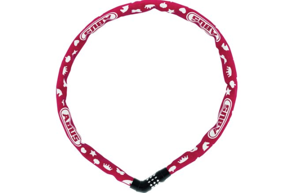 ABUS Kettenschloss 4804C/75 Symbols ohne Halter rot