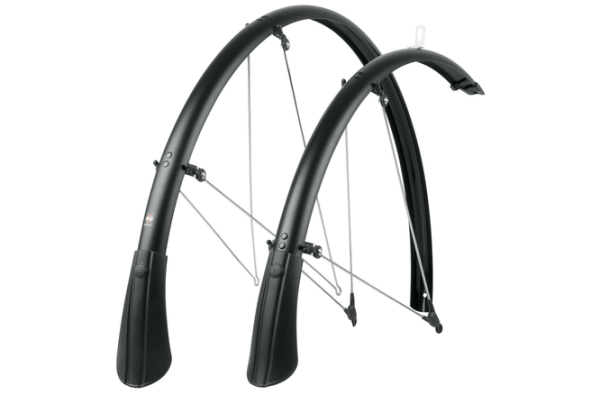 SKS Schutzblechgarnitur Bluemels Matt 28" 35 mm schwarz matt