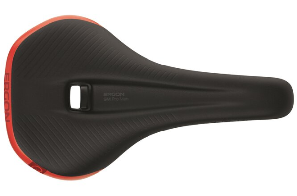 Ergon Sattel SM Pro Man S/M ohne Öffnung risky red