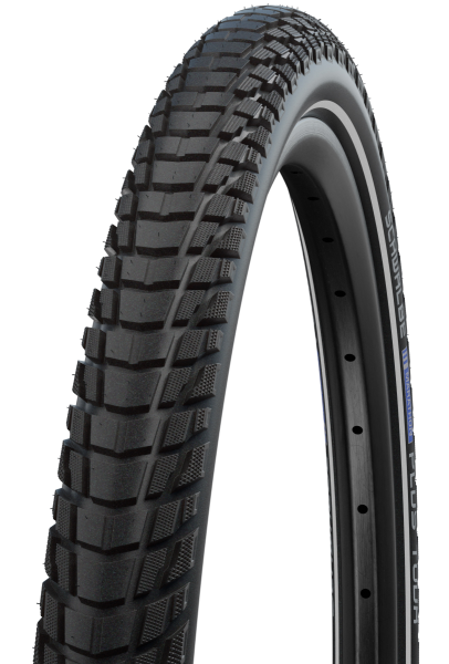 Schwalbe Pneu Marathon Plus Tour 28x2.00 Starr mit Reflexstreifen black