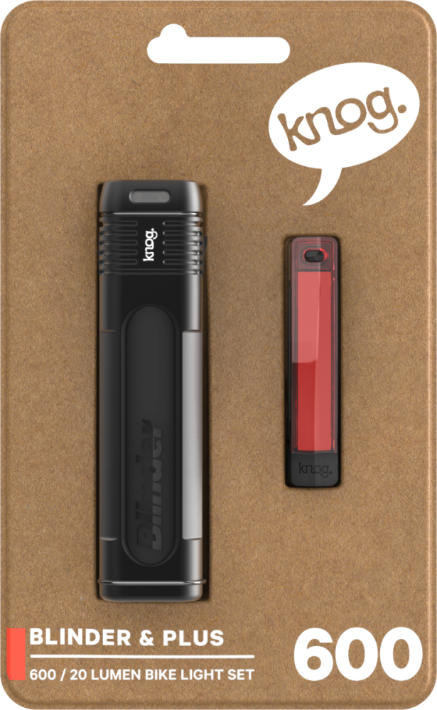 Knog Lichtset Blinder 600 & Plus schwarz