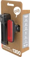 Knog Lichtset Blinder 1300 & Blinder R150 schwarz