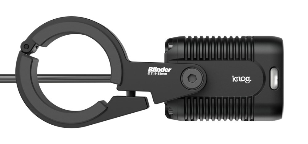 Knog Scheinwerfer Blinder E 120 Lux mit Lenkerhalter ohne Reflektor