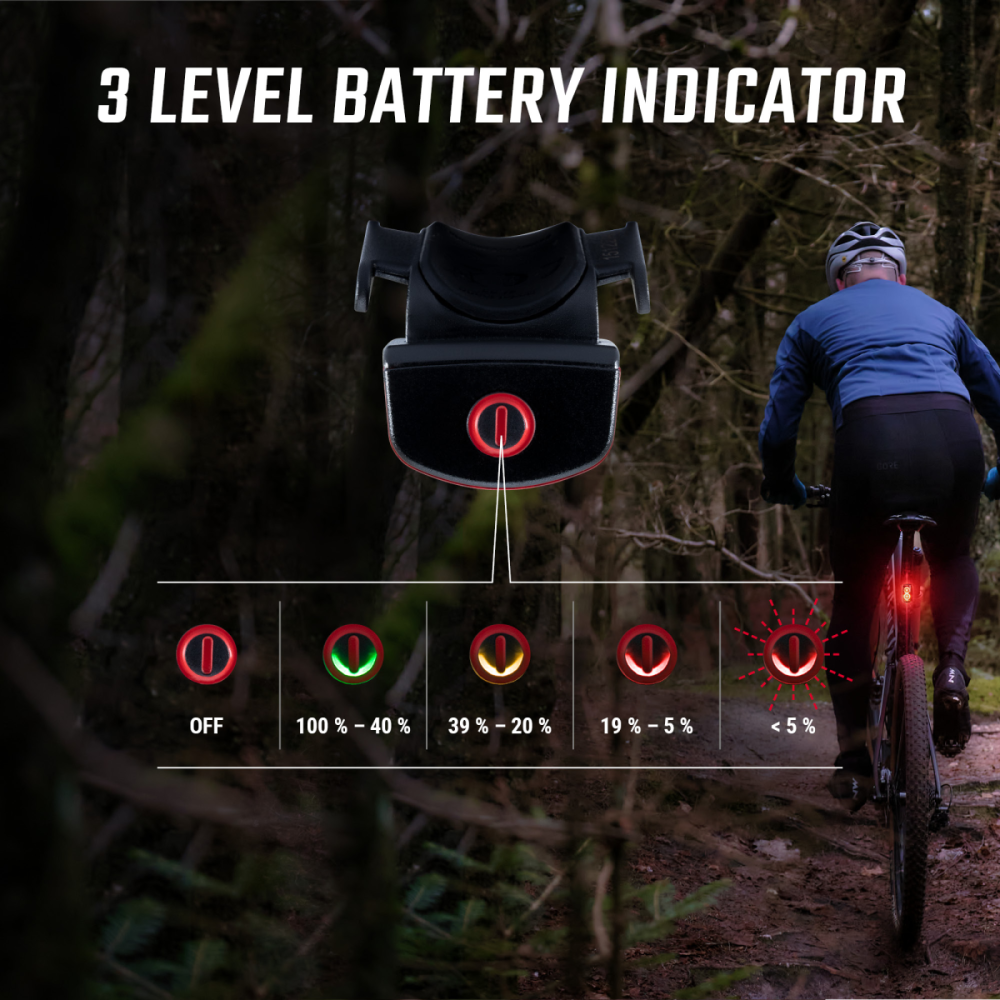 SIGMA SPORT Sigma Rücklicht Buster RL 80 USB LED schwarz