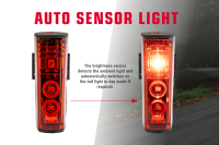 SIGMA SPORT Sigma Rücklicht Blaze USB LED mit Bremslichtfunktion schwarz