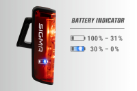SIGMA SPORT Sigma Rücklicht Blaze USB LED mit Bremslichtfunktion schwarz