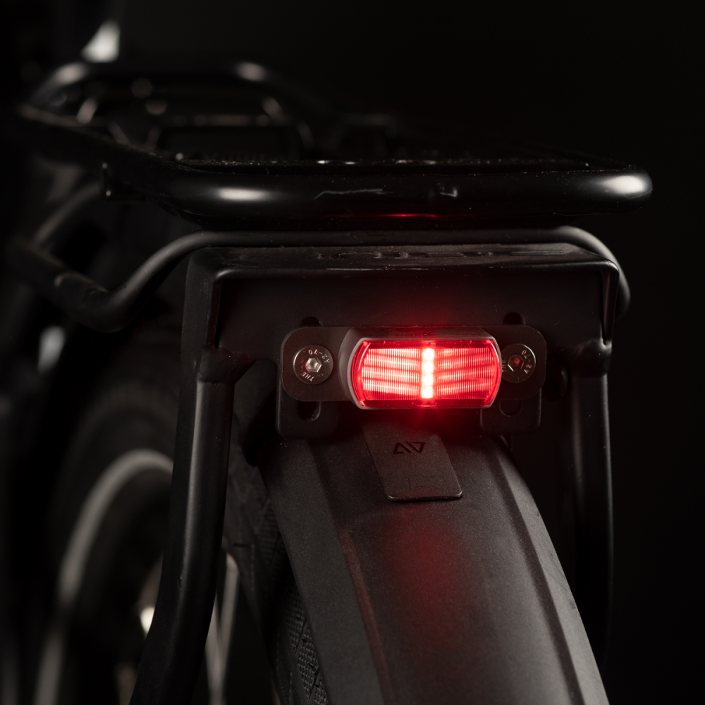 Litemove Rücklicht TS-RK E25 80mm für Gepäckträgermontage