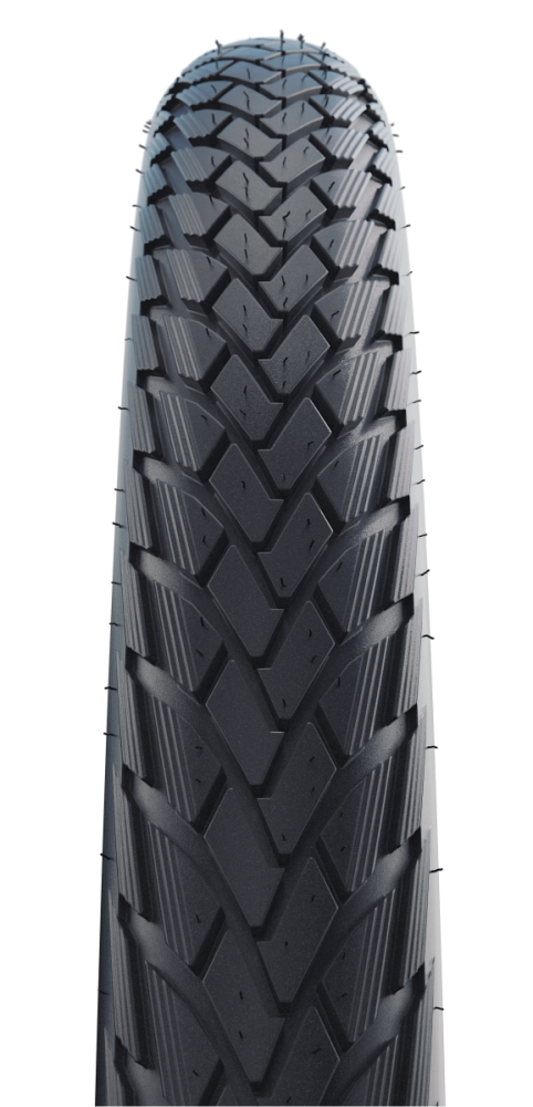 Schwalbe Pneu Green Marathon 16x1.75 GG Starr mit Reflexstreifen black