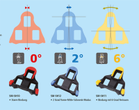 Shimano Schuhplattensatz SM-SH10 SPD-SL fix