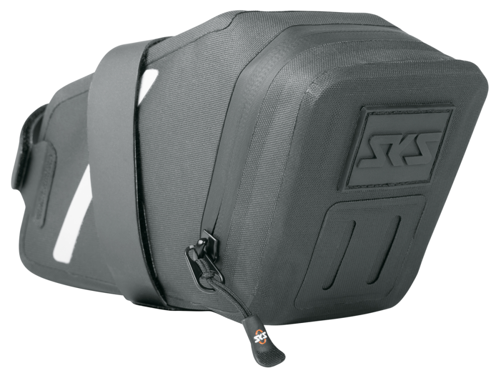 SKS Satteltasche Trail Saddle Bag M 900 ml mit Klettverschluss schwarz