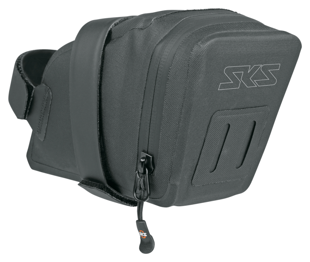 SKS Satteltasche Race Saddle Bag L 750 ml mit Klettverschluss schwarz