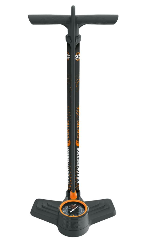 SKS Standpumpe Aircompressor Clik Tec 10.0 Schwalbe Clik Valve schwarz