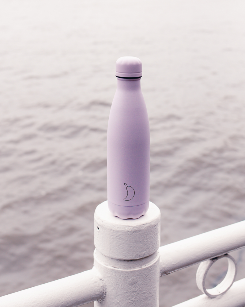 Chilly’s Chilly's Original Bottle 500ml Pastel Purple