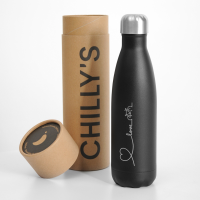 Chilly’s Chilly's Original Bottle 500ml Monochrome Black