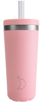 Chilly’s Chilly's Original Straw Coffee Cup 500ml Pastel Pink