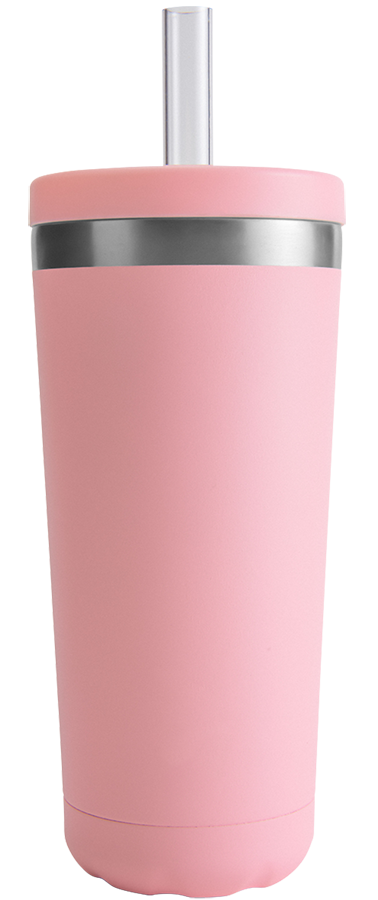 Chilly’s Chilly's Original Straw Coffee Cup 500ml Pastel Pink