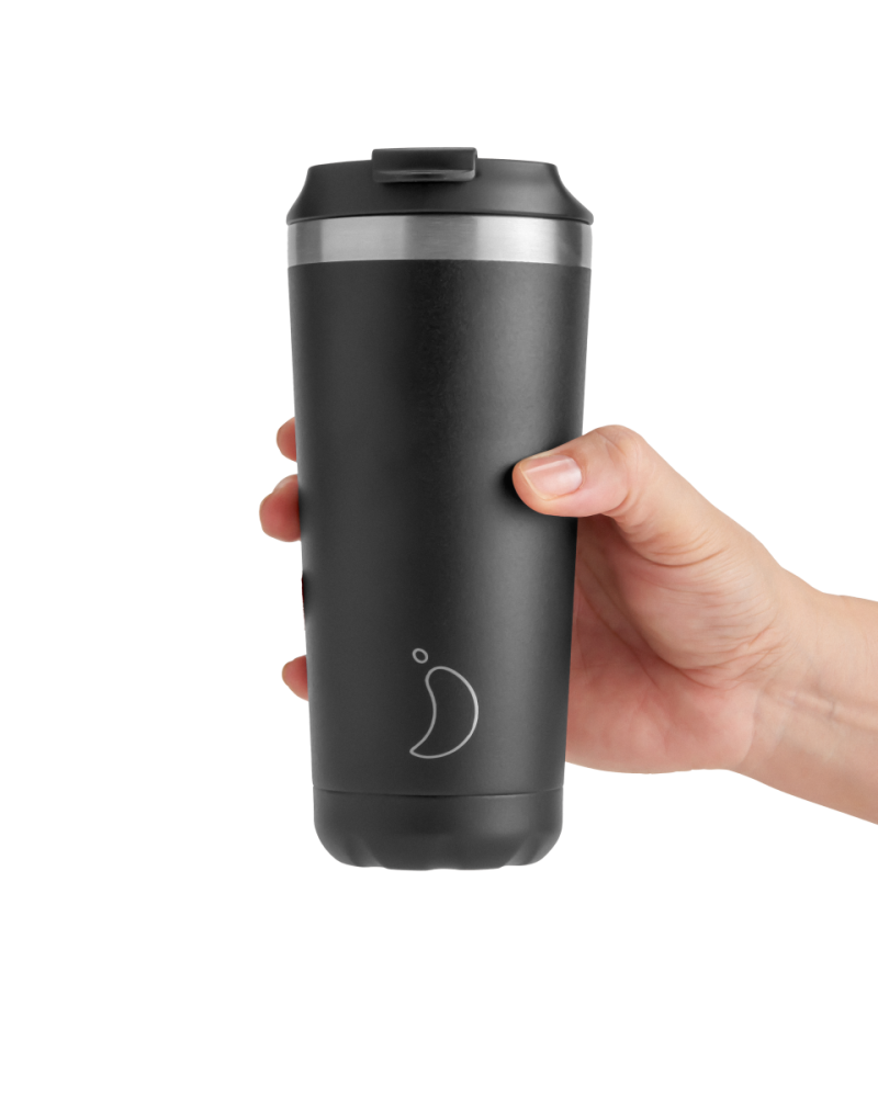 Chilly’s Chilly's Original Coffee Cup 500ml Monochrome Black