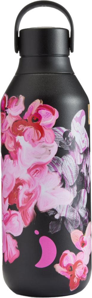 Chilly’s Chilly's Botanical 500ml Bottle Glass Pansy