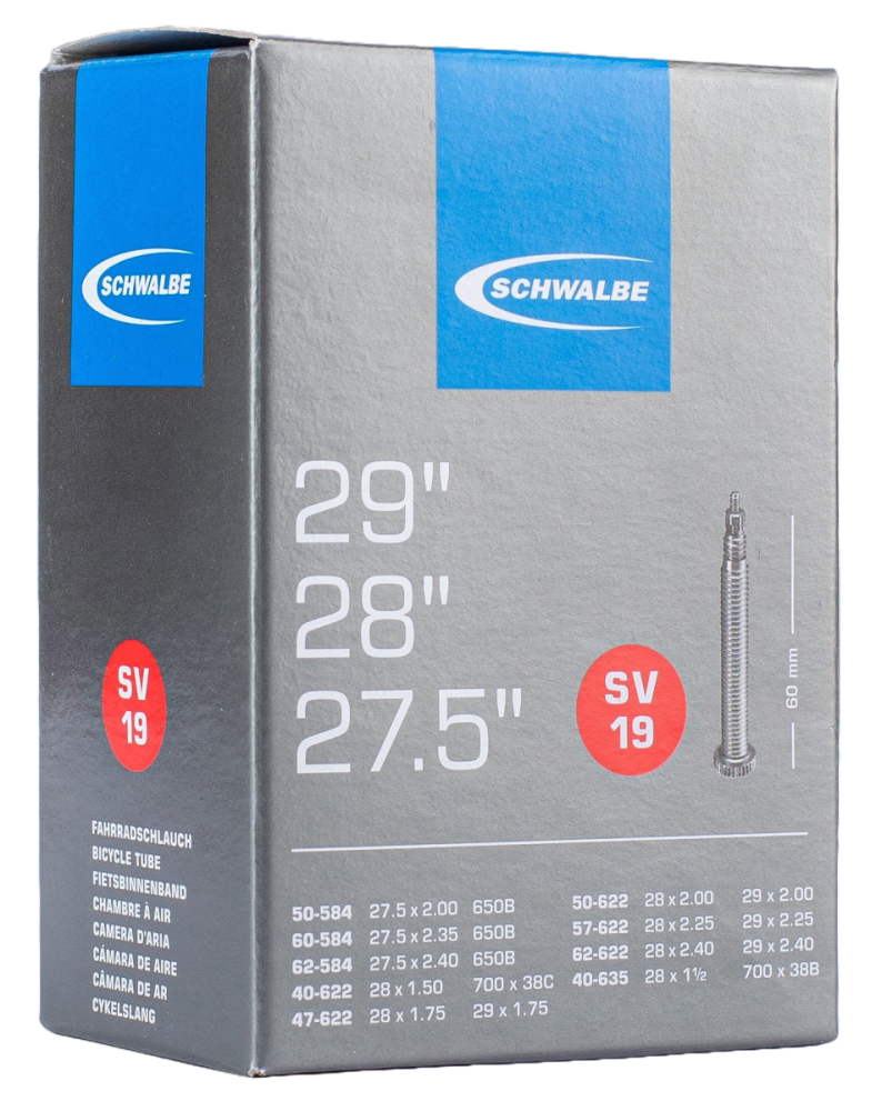 Schwalbe Schlauch SV19 27.5-29" 40/62-584/635 Prestaventil 60mm