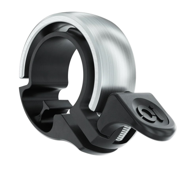 Knog Glocke Oi 22.2 mm silber