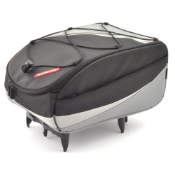 Pletscher Gepäckträgertasche Ascona mit 3-Punkt Adapter schwarz