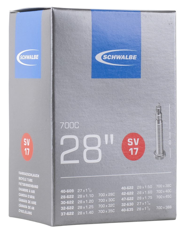 Schwalbe Schlauch SV17 28" 28/47-622/635 Prestaventil 40mm