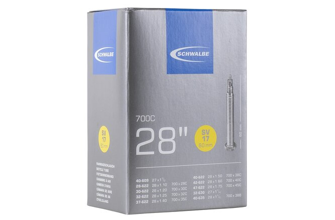 Schwalbe Schlauch SV17 28" 28/47-609/635 Prestaventil 60 mm