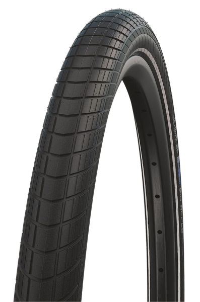 Schwalbe Pneu Big Apple 26x2.00 Starr mit Reflexstreifen black