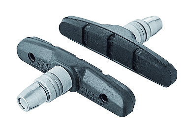 Shimano Bremsschuhe M70T3 für Alufelgen Paar mit Befestigungsmuttern