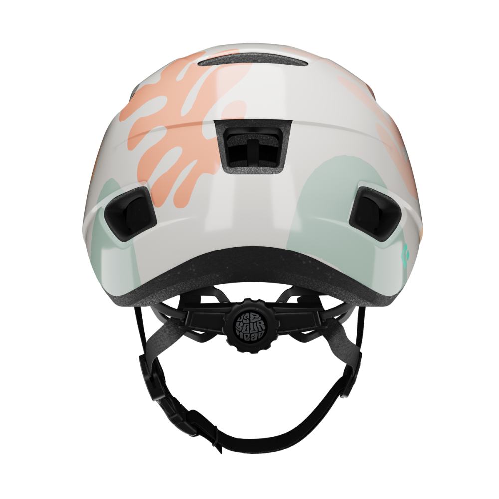 Lazer Kids Nutz 2.0 KinetiCore Helm leaves