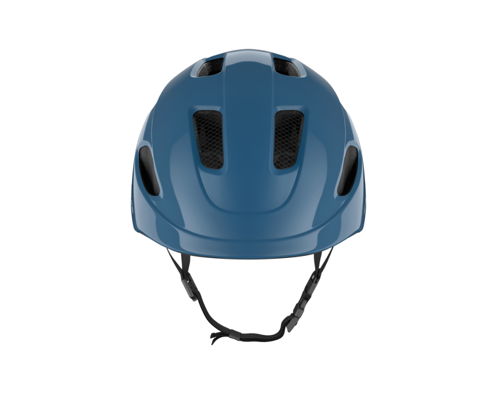 Lazer Kids Nutz 2.0 KinetiCore Helm steel blue