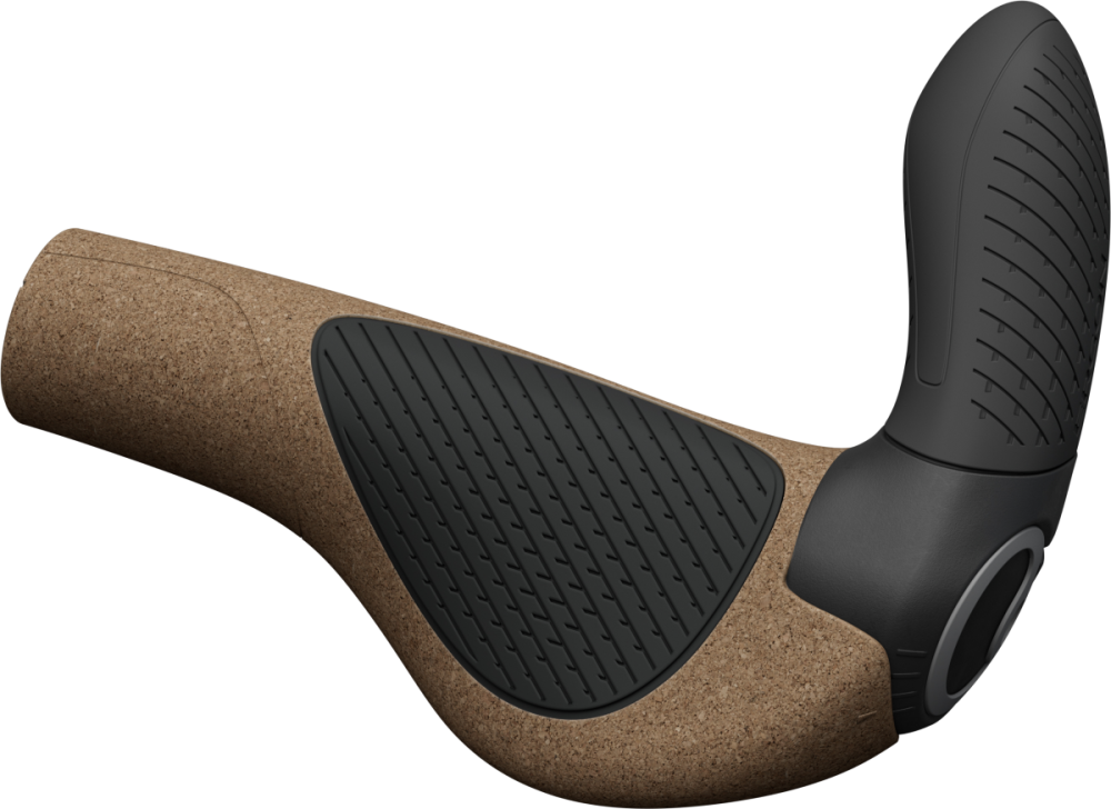 Ergon Lenkergriffe GP3 Evo BioKork Small brown