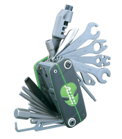 Topeak ALiEN III Tool, 31 Funktionen, inkl. Tool Bag - Werkzeuge aus Edelstahl, Kunststoffgehäuse, 272 Gramm