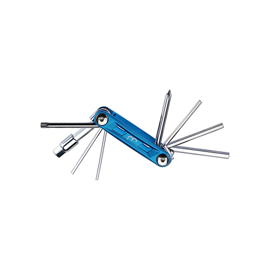BBB Minitool PrimeFold S mit 9 Funktionen Inbus: 2/2.5/3/4/5/6/8, Kreuz, Torx 25
