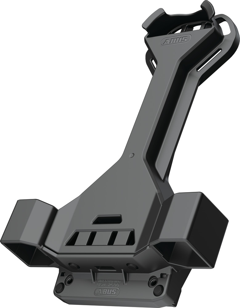 ABUS Bügelschloss Granit Super Extreme 2500 165x230 mit Halter USH2500 schwarz