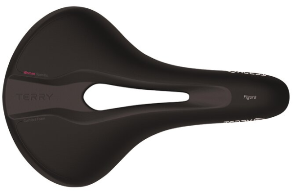 Terry Sattel Figura Lady mit Öffnung black