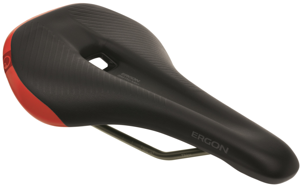 Ergon Sattel SM Pro Man M/L ohne Öffnung risky red