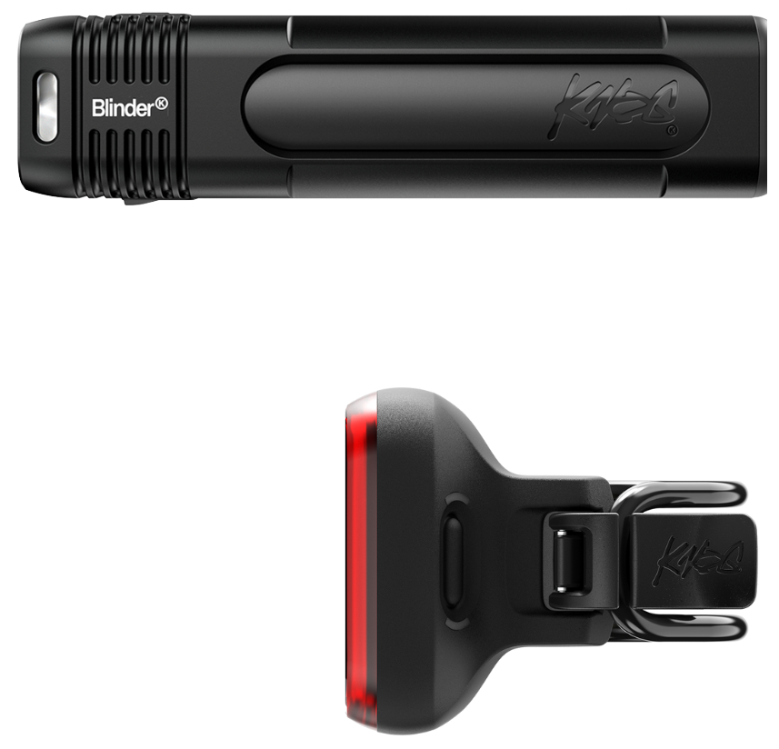 Knog Lichtset Blinder 1000 & Blinder Square schwarz