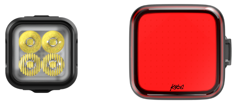 Knog Lichtset Blinder 1000 & Blinder Square schwarz