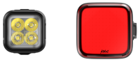 Knog Lichtset Blinder 1000 & Blinder Square schwarz