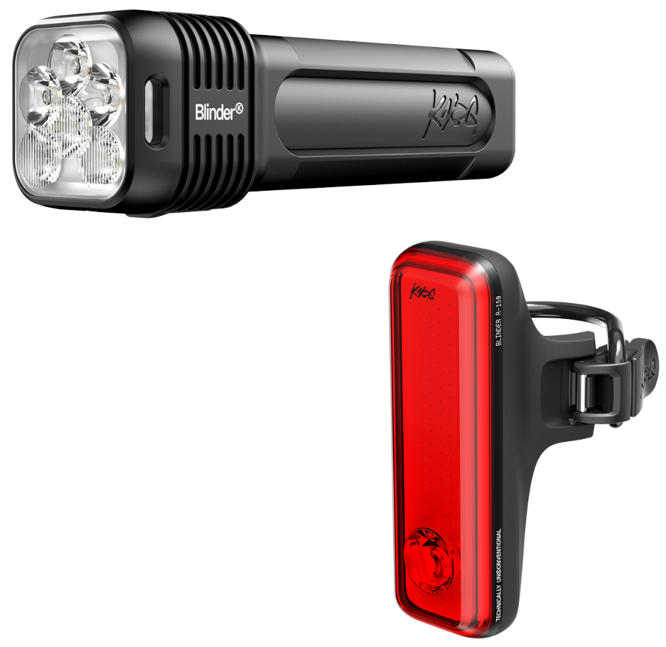 Knog Lichtset Blinder 1400 & Blinder R150 schwarz