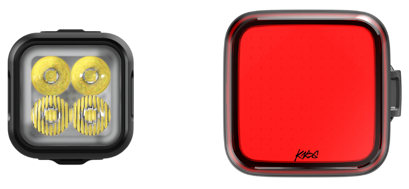 Knog Lichtset Blinder 700 & Blinder Square schwarz