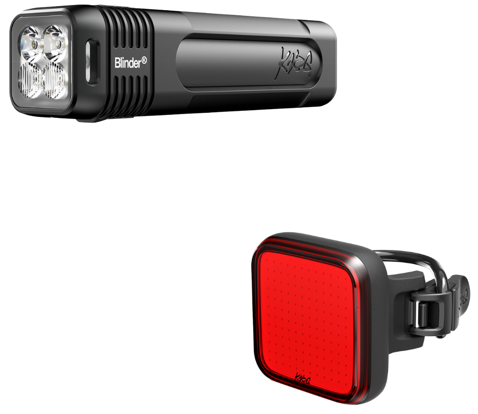 Knog Lichtset Blinder 700 & Blinder Square schwarz